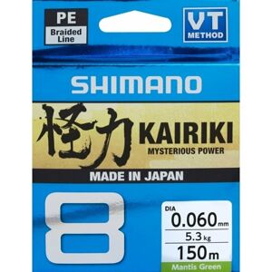Shimano Fishing Kairiki 8 Mantis Green 0,10 mm 6,5 kg 150 m