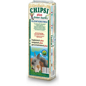Cat's Best Chipsi Green Apple Stelivo pro hlodavce 15 L