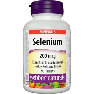 Webber Naturals Selenium 200 mcg 90 tabs Tablety