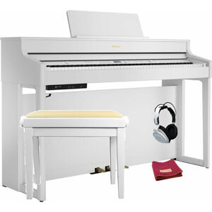 Roland HP 702 Polished White SET Bílá Digitální piano