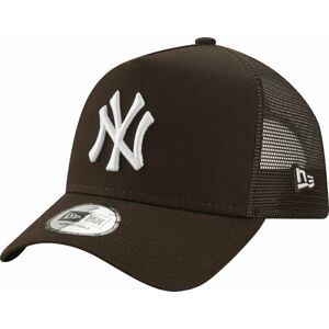 New York Yankees Kšiltovka 9Forty MLB A-Frame Trucker League Essential Brown/White UNI