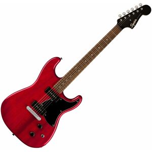 Fender Squier Paranormal Strat-O-Sonic Crimson Red Transparent