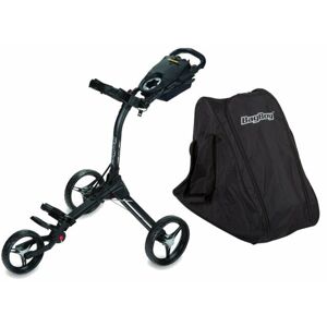 BagBoy Compact C3 SET Black/Black Manuální golfové vozíky