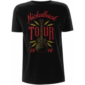 Nickelback Tričko Guitar Tour 2016 Black L
